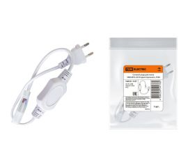Сетевой шнур для одностороннего неона TDM SMD2835-220 В SQ0331-1537 