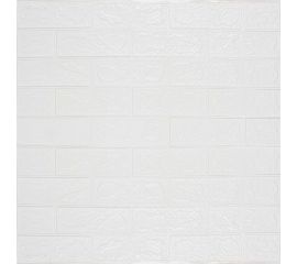 Самоклеящаяся панель Рыжий кот Кирпичики (70x77 см; белый) 104415 