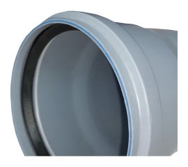 Труба ПОЛИТЭК с раструбом 110x2,7x3000 (EASY PIPE) 1127300 