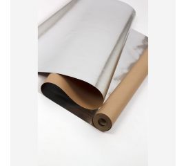 Фольга для бани, сауны Megaflex KF на крафт бумаге, 1х20 м, 20 кв. м FOIKF.100.20 