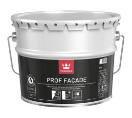 Фасадная краска TIKKURILA PROF FACADE всесезонная, органоразбавляемая, база A 9л 700001046 