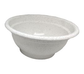 Кашпо-пиала Осколпласт 2.5 л, мраморное 250-08 