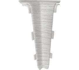 Внутренний угол для плинтуса Волшебная палочка Home ПВХ, 70 мм, в упаковке 2 шт., 7007 УТ000075252 