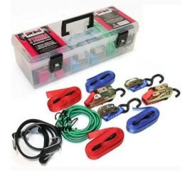 Стяжка груза REDMARK комплект 2х4,5 м, 2х3,5 м, резинки 2х1 м, 2х0,5 м RM-JTDB005 