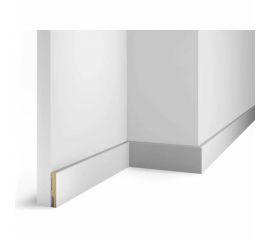 Плинтус COSCA DECOR AP71 под покраску, белый, 58x10x2400 мм, МДФ СПБ098259 