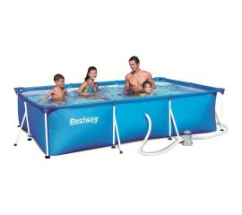 Прямоугольный каркасный бассейн BestWay 300х201х66 см 56411 BW 030880 