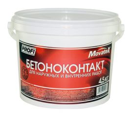 Бетонконтакт для наружных и внутренних работ Movatex PROFI 4,5 кг Т02280 