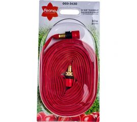 Шланг брандспойт FEONA 30 м высокопрочный, тканевый, 3/4, с латунными фитингами 003 3430 215521 