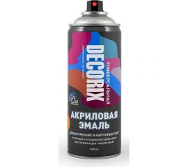 Аэрозольная акриловая эмаль Decorix (универсальная; апельсиновый; 520 мл) 0101-31 DX 