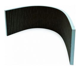 Теплоизоляционная панель Ruspanel XPS RPG Real поперечный пропил, 2500x600x50 мм, армированная RPG3RL50#2/2500/TR 