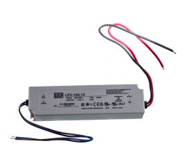 Герметичный блок питания Mean Well LPV-100-12, в пластиковом корпусе LPV-100-12 