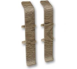 Соединитель для плинтуса DECONIKA (85 мм; 211 Дуб рустик; 2 шт.) Д-П85-С-Ф2 211 ДУБ РСТ 