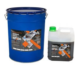 Наливной пол SVER ПУ RAL 7040, 12 кг (10+2 кг) 1000138 