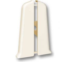 Торцевые заглушки для плинтуса DECONIKA (70 мм; 034 Светлая слоновая кость; 2 шт.) Д-П70-Тп-Ф1 034 СВТ СЛК 