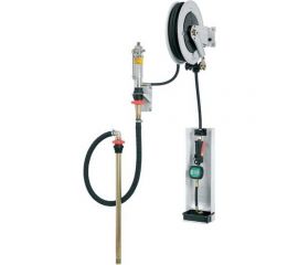 Комплект для раздачи масла из бочек KraftWell настенный, с катушкой KRW1742S 