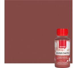 Колер-паста универсальная NEOMID Палитра №1 (08 красно-коричневый) 100 мл Н-КолПаста-08-кр/кор 