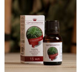 Эфирное масло СИМАЛЕНД Цитронелла 15 мл, флакон-капельница 3716207 