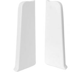 Заглушка для плинтуса Волшебная палочка Home ПВХ, 70 мм, в упаковке пара, 2 шт., 7001 УТ000075208 