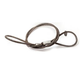 Канатный петлевой строп ТамбовТехСнаб СКП 2.5 т, 1.5 м, опрессовка 7930124361967 