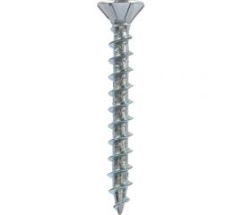 Оконный саморез KRANZ острый 4,1x35 белый цинк 500 шт. KR-01-3721-004 