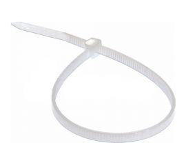 Хомут IEK 4.8х400 бел. нейл. уп.100шт UHH31-D048-400-100 