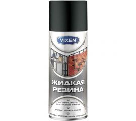 Жидкая резина Vixen (черный; аэрозоль; 520 мл) VX-90100LM 