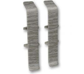 Соединитель для плинтуса DECONIKA (85 мм; 210 Дуб пепельный; 2 шт.) Д-П85-С-Ф2 210 ДУБ ПЕП 