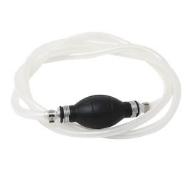 Бензомаслостойкий шланг для перекачки жидкостей с насосом груша ROCKFORCE RF-6330212 