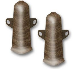 Наружный угол для плинтуса DECONIKA (70 мм; 291 Орех; 2 шт.) Д-П70-Нк-Ф2 291 ОРХ 