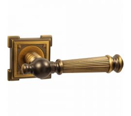 Ручка дверная ЦАМ кофе Вантаж V15CF 