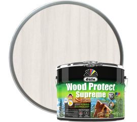 Пропитка Dufa WOOD PROTECT Supreme, белая 9 л МП00-008386 