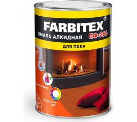 Алкидная эмаль FARBITEX ПФ-266 (желто-коричневый; 1.8 кг) 4300006013 