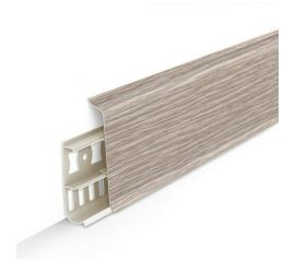 Напольный плинтус DECONIKA (85 мм; 2,2 м; 229 дуб латте; 1 шт.) Д-П85 229 ДУБ ЛАТ 