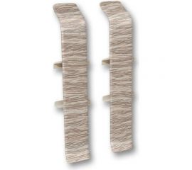 Соединитель для плинтуса DECONIKA (85 мм; 229 Дуб латте; 2 шт.) Д-П85-С-Ф2 229 ДУБ ЛАТ 