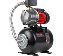 Насосная станция VERTON AQUA PS900S/24 900 Вт, 50 л/мин, 24 л, гл. 8 м, высота 45 м, 1"", 3 бар 01.13297.13551 