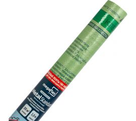 Гидро-пароизоляционная двухслойная пленка Megaflex Metal Standard D ш 1.5, 35 кв.м с двумя клеевыми лентами MFMST.150.35 