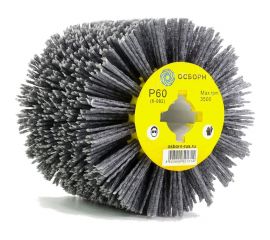 Щетка-валик нейлоновая по дереву 6-082 110 мм, P60 на щеточные шлифмашины ОСБОРН PLM.RB11010019P60 
