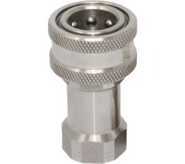 Соединение быстроразъемное серия B ISO 7241-B (1/2""; розетка; нержавеющая сталь 304) TITAN LOCK TL4BF-S 