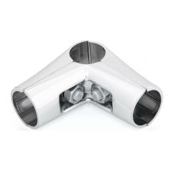 Угловой соединитель 3-х труб Palladium JF-16 CP СТ-00001051 