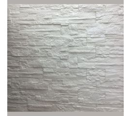 Плитка гипсовая ООО ПП Апогей Сланец Белый АК-04 бел 