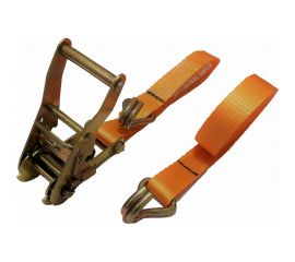 Стяжной ремень с крюками для крепления груза АБСОЛЮТ 0,75/1,5тн L=2,5 м 7930121031122 