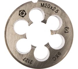 Плашка М 20 х2.5 9ХС ТМ Туламаш 57918 