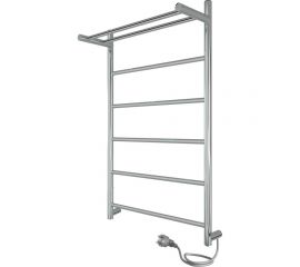 Полотенцесушитель INDIGO Line electro с полкой, 80/50, (скр.монтаж, унив.подкл.R/L, полиров.) LСLE80-50PR 