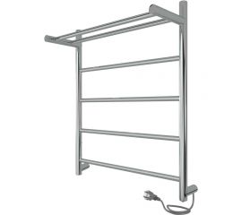 Полотенцесушитель INDIGO Line electro с полкой, 60/50 (скр.монтаж, унив.подкл.R/L, полиров.) LСLE60-50PR 