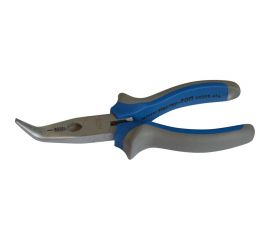 Длинногубцы Elmos изогнутые, 160 мм, 2-х компонентные рукоятки 40303-416 