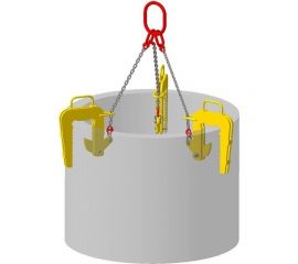 Цепной строп с захватами для жб колец БТК KRT3P г/п 3,0 тн 7930093540066 
