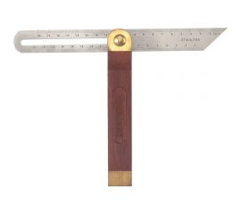 Малка угломер WORKPRO деревянная ручка 230мм WP264006 