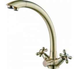 Смеситель для кухни Diadonna с высоким изливом и с выходом для питьевой воды D82-446314Q 