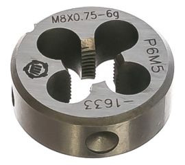 Плашка М 8 х0.75 Р6М5 6g ТМ Туламаш 141301 