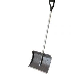 Снеговая пластмассовая лопата Комплект-Агро ВЬЮГА № 2 с алюминиевым черенком и V-образной ручкой KA8222 